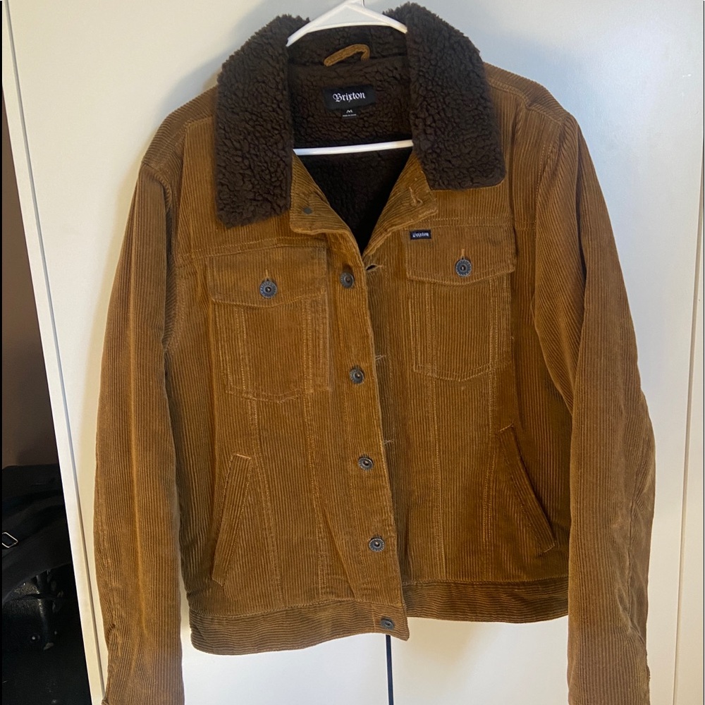 Brixton men's Sherpa corduroy jacket